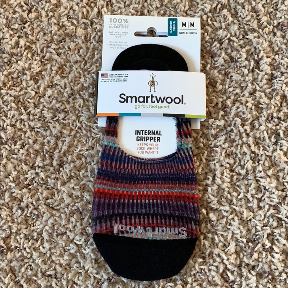 Smartwool No Show Socks Sz M (fits woman’s 7-9.5)